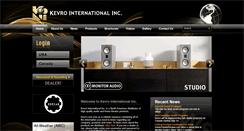 Desktop Screenshot of kevro.com